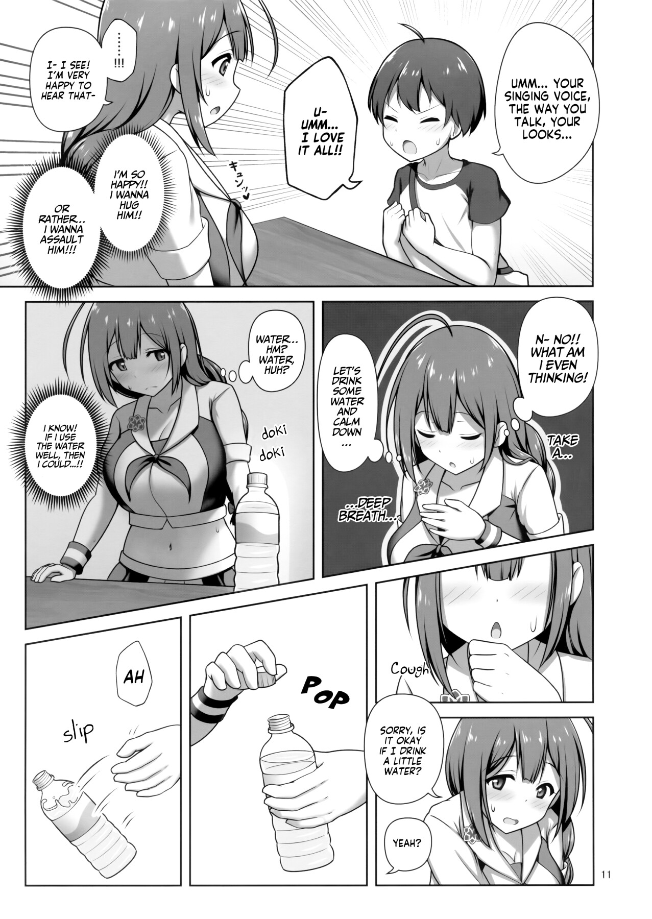 Hentai Manga Comic-Chiyuki Onee-san Gently Milks Me Dry-Read-10